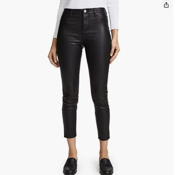 [BLANKNYC] Women's The Principle Mid Rise Vegan Leather Skinny Pants - Picture 1 of 4